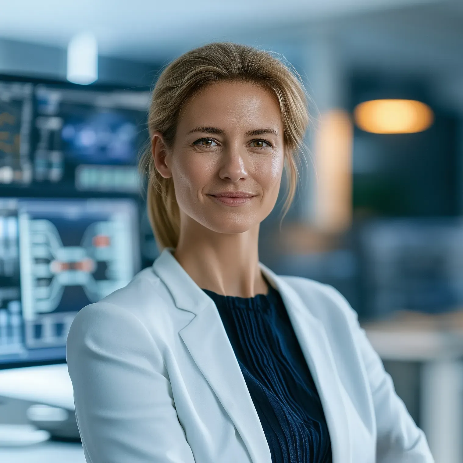 Eine Beraterin der activeMInd AG unterstützt ein Unternehmen bei der Compliance mit dem Cyber Resilience Act